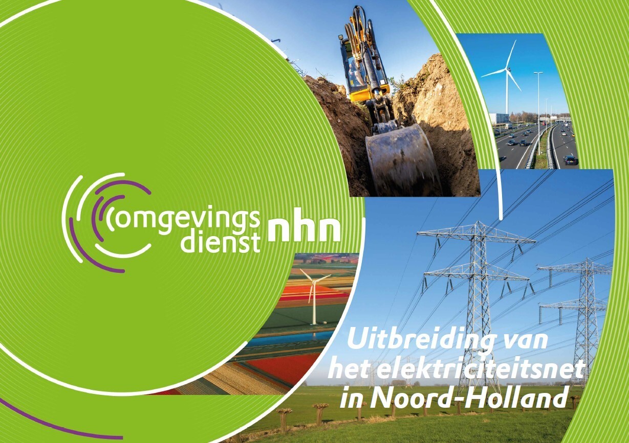 Foto van elektriciteitspalen in een weiland