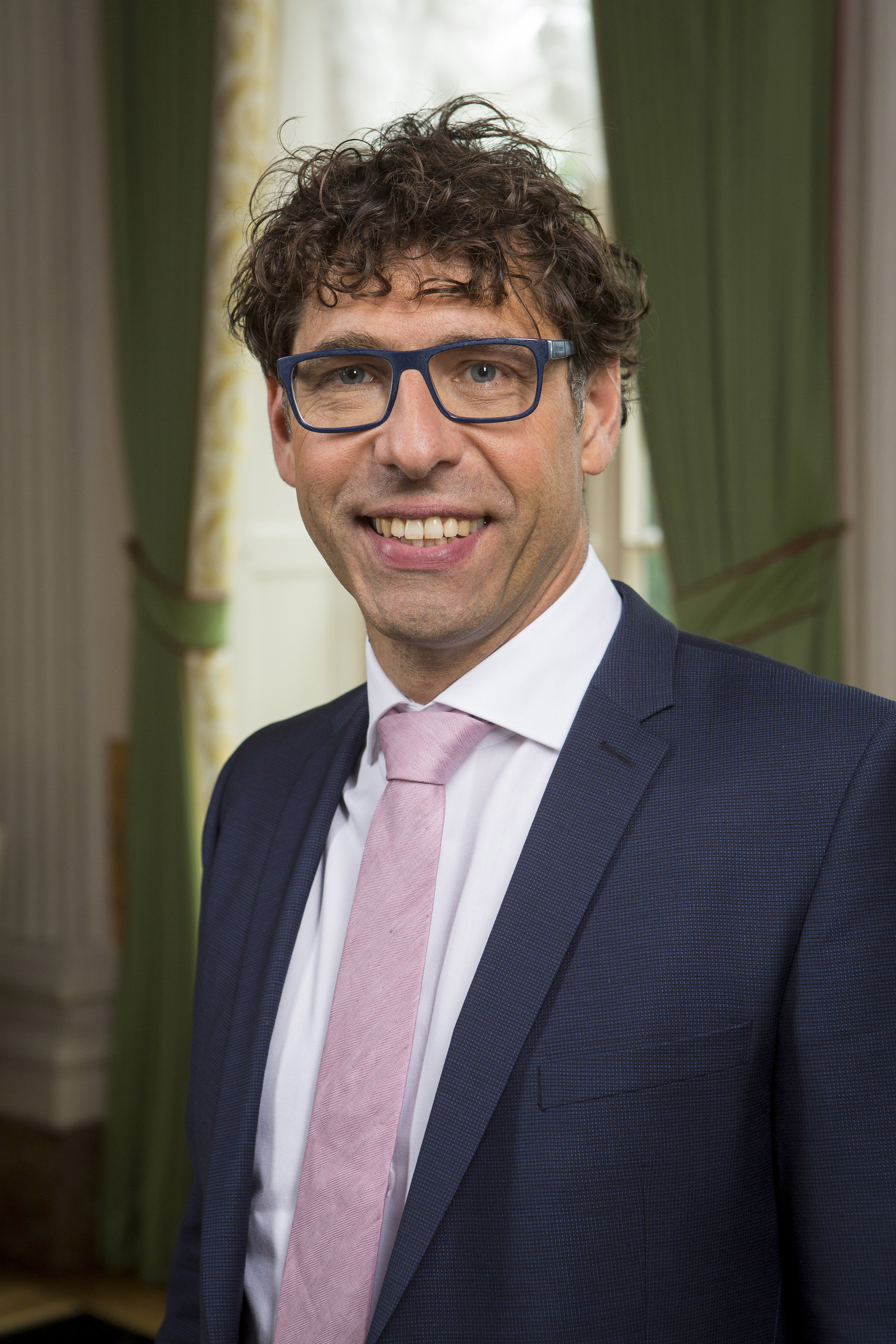 Bestuurder Edward Stigter, gedeputeerde van de provincie Noord-Holland