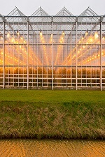 Kassen met verlichting