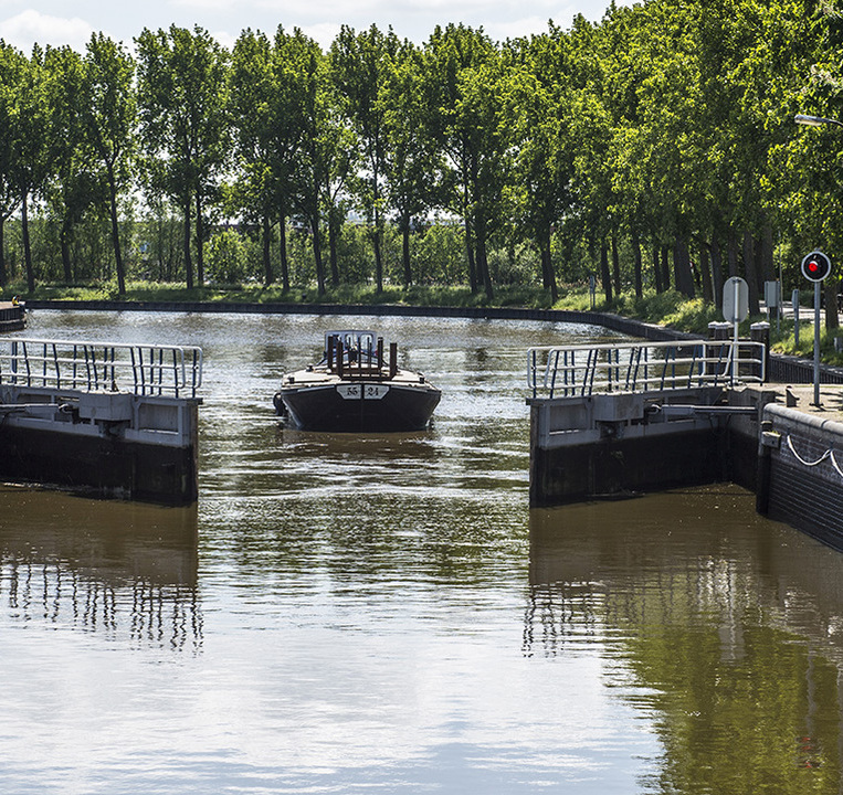 Vaarweg vierkant