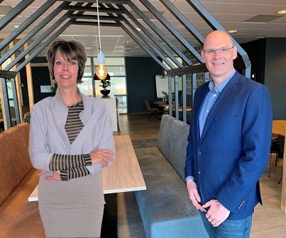 Peter Groot en Linda Schouten